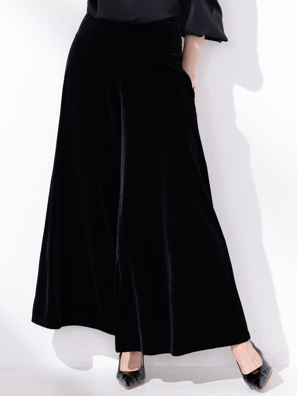 ベロアガウチョパンツ