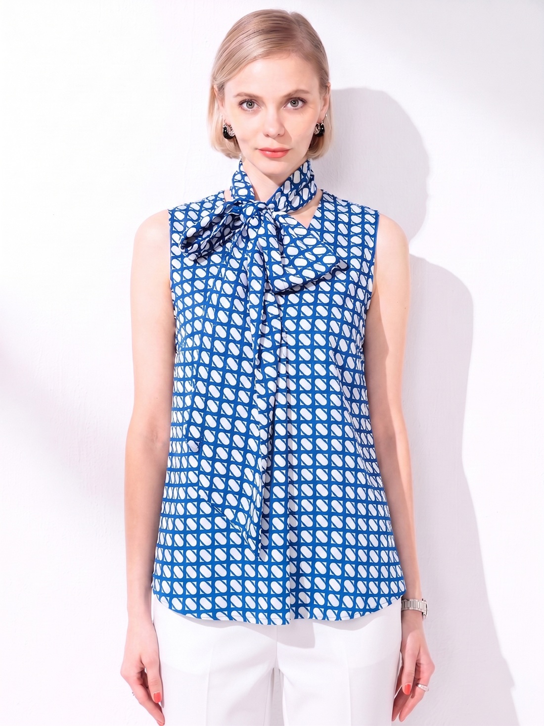 Geometric Blouse