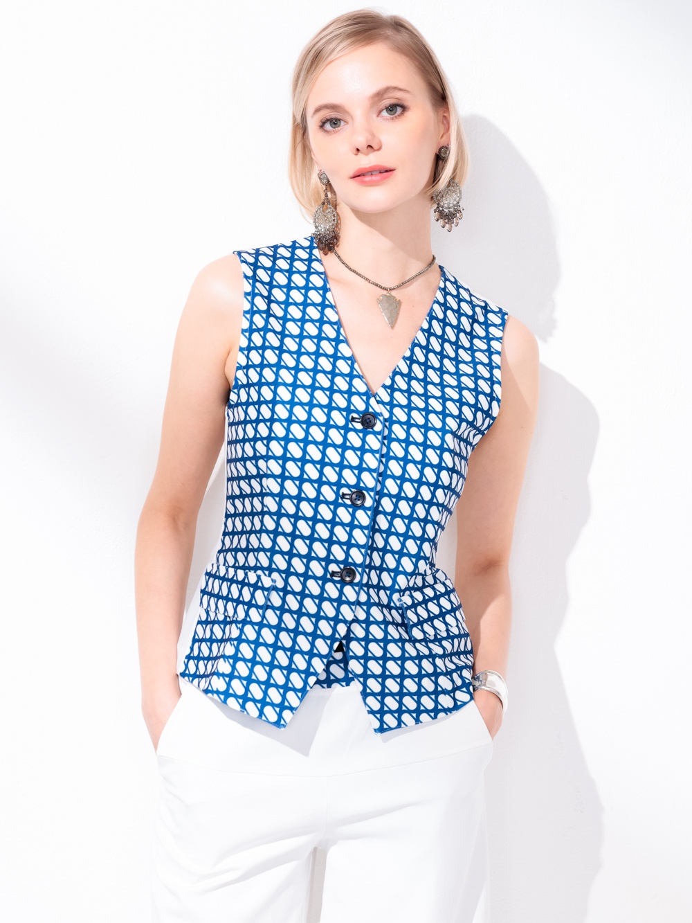 Geometric Vest 1