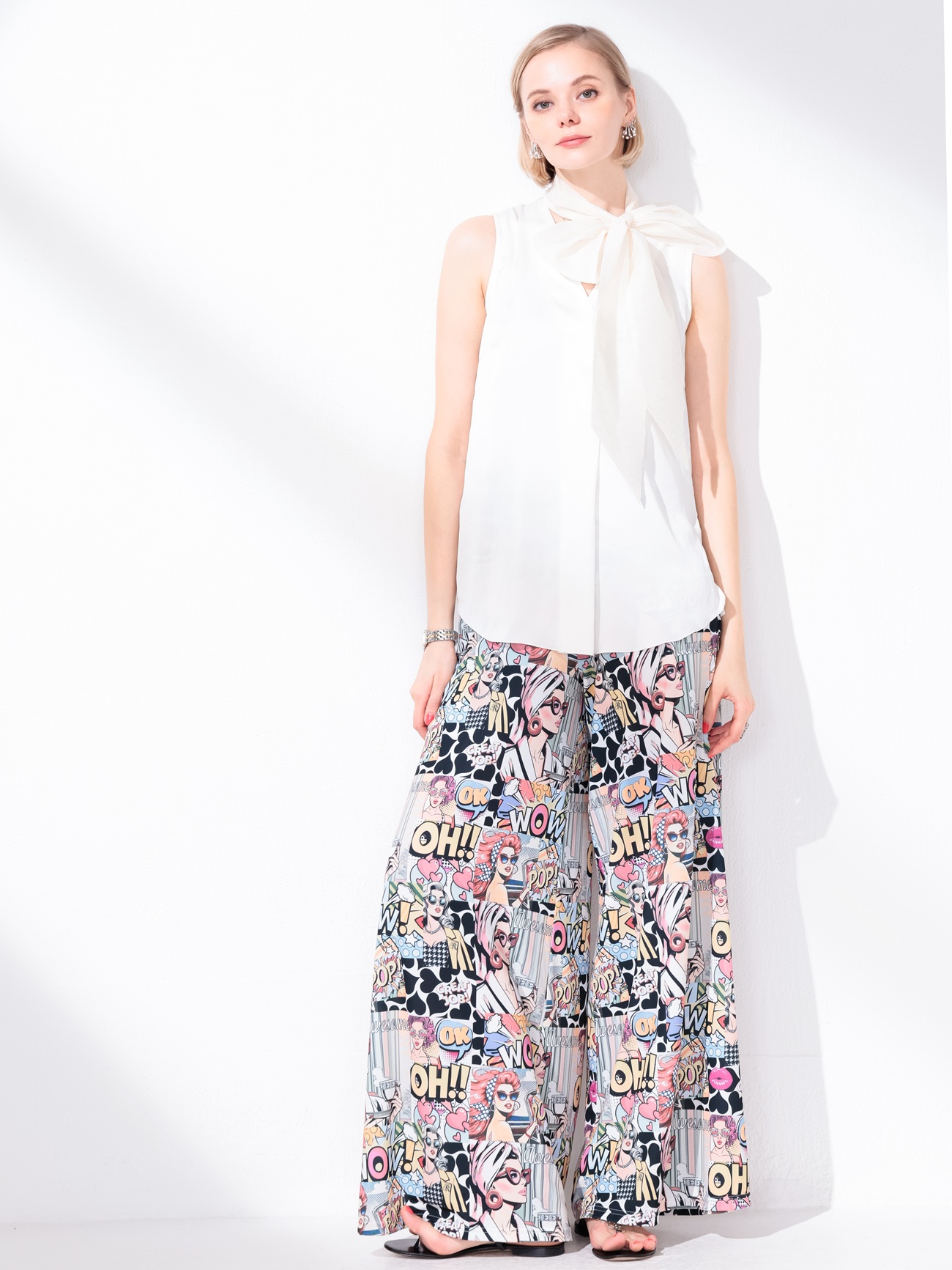 アメコミガウチョパンツ