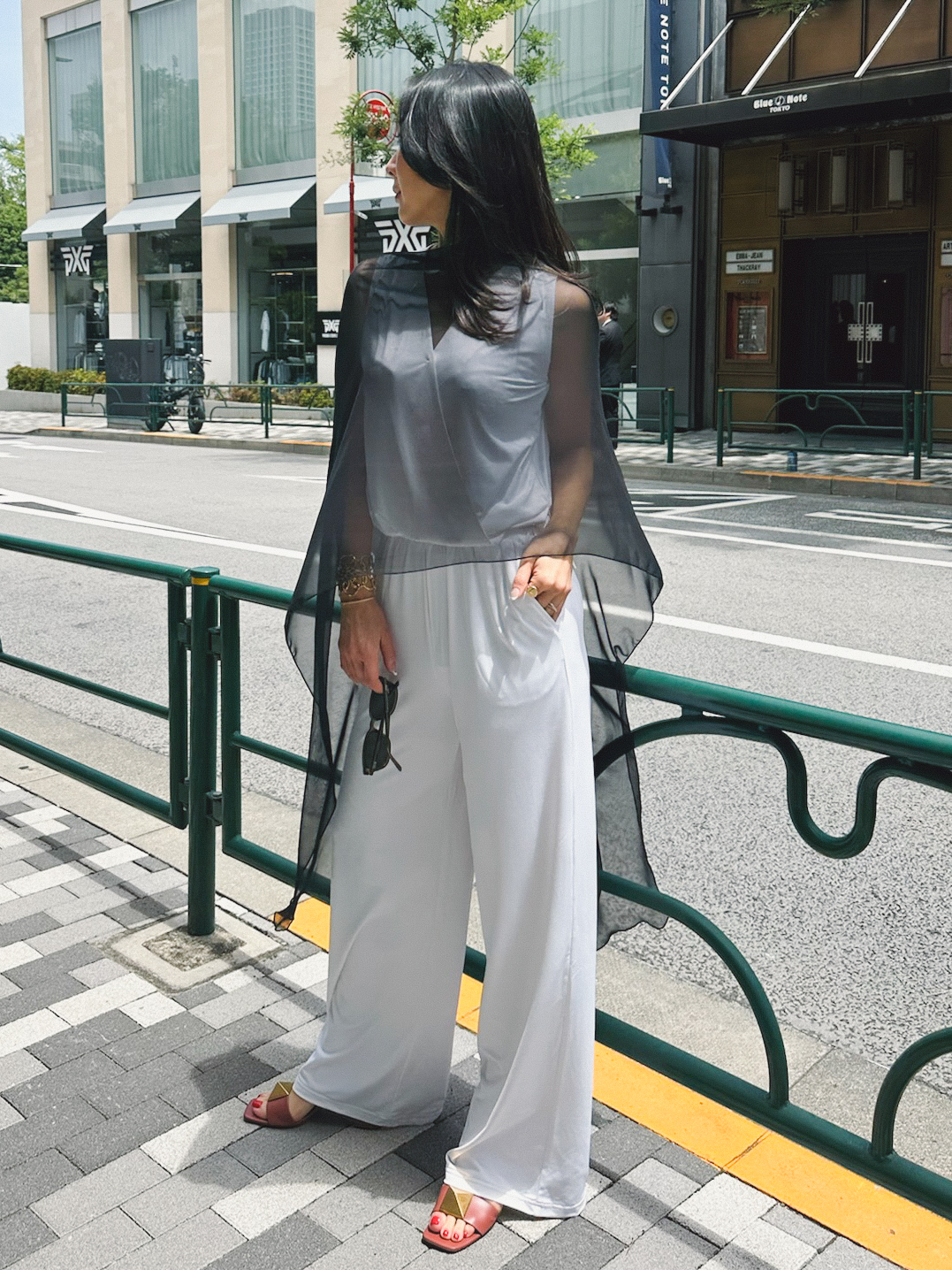 ホワイトカシュクール バック