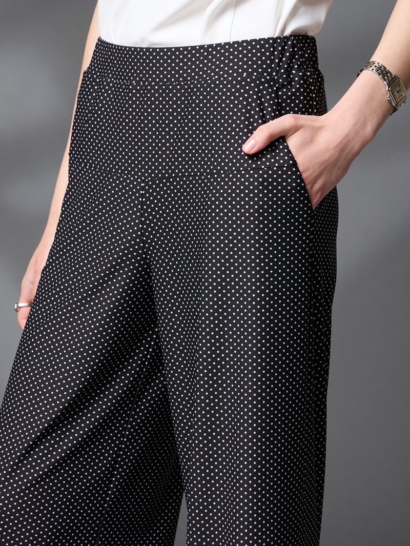 Dot Wide Pants 2