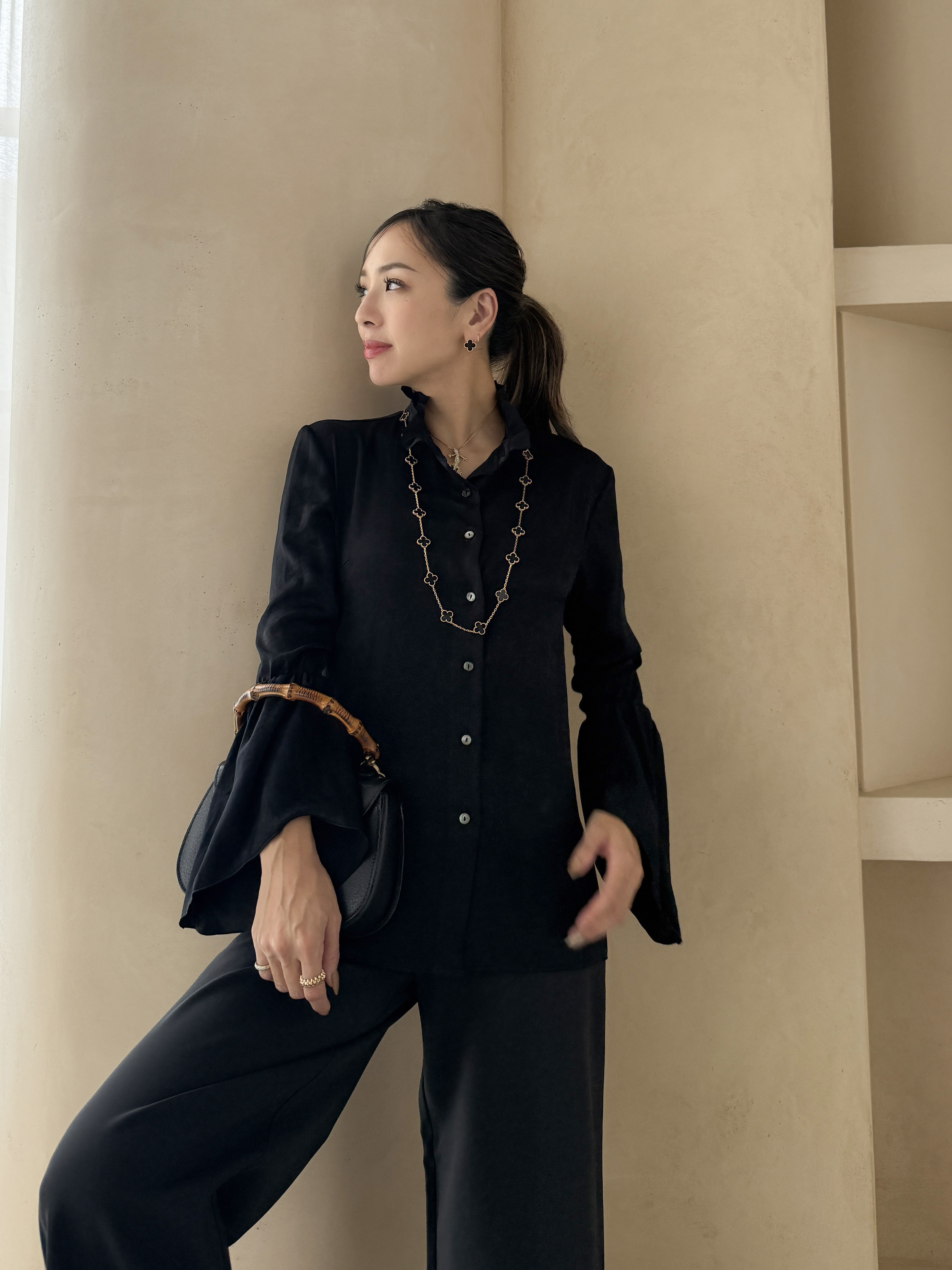 Regina Romanticoブラックスーツ フォーマルセットアップ 正式参拝 PETITE STYLE by Yuri : REGINA ROMANTICO OFFICIAL BLOG