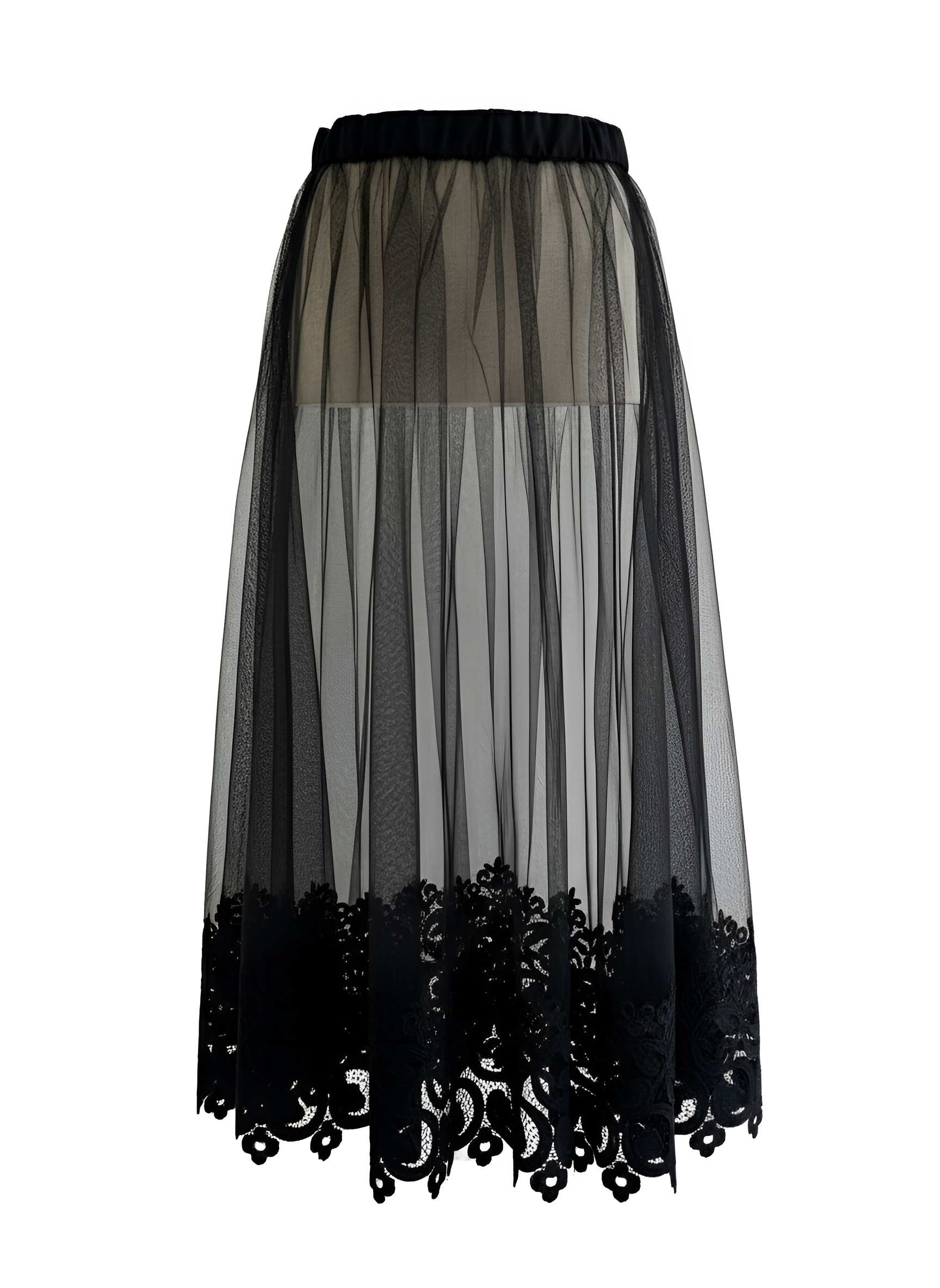 レーススカート ¥49,500