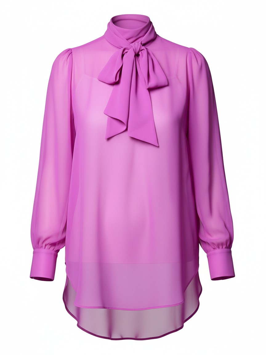 ピンクブラウス ¥49,500